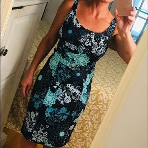 Express stretch denim dress